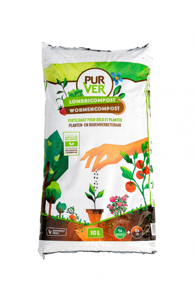Lombricompost PUR VER® Sac 10L